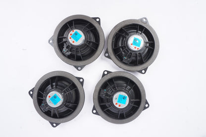 13-19 BMW 640i F06 Front & Rear Door Speakers Sound Set of 4 Pc OEM