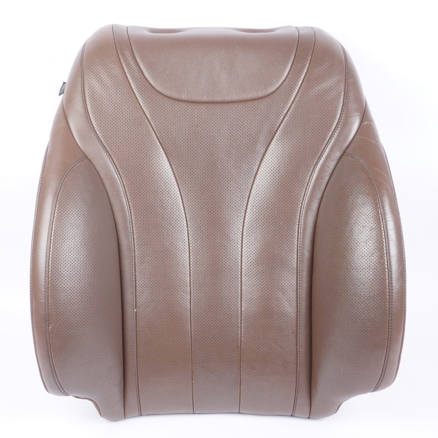 14-17 Mercedes W222 S550 Front Right Side Seat Upper Back Cushion Brown OEM