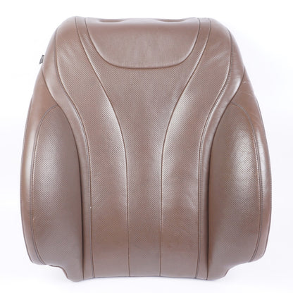 14-17 Mercedes W222 S550 Front Right Side Seat Upper Back Cushion Brown OEM