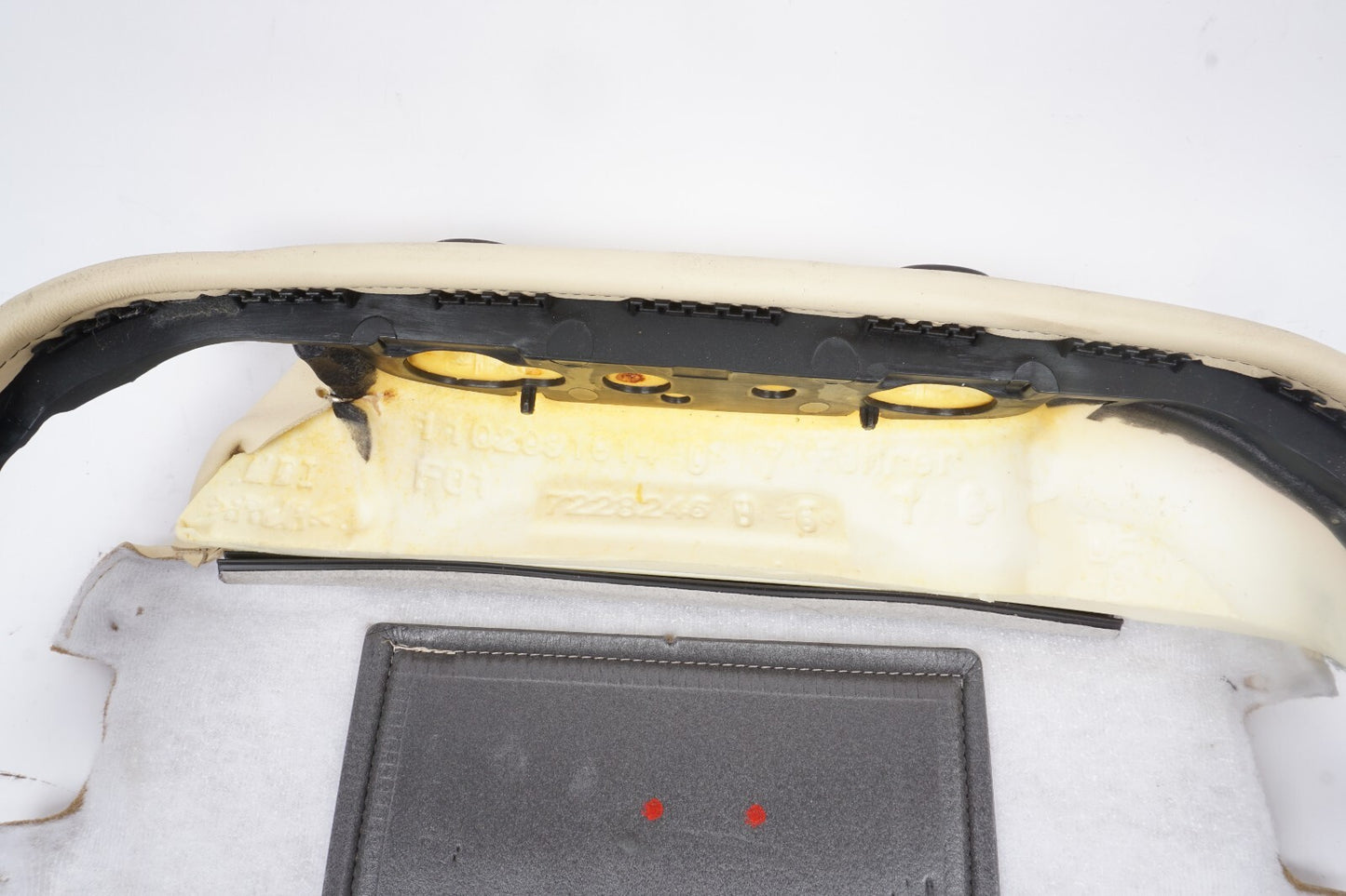 13 - 18 BMW 650i 640i Right Passenger Upper Seat Backrest Cover Leather  OEM