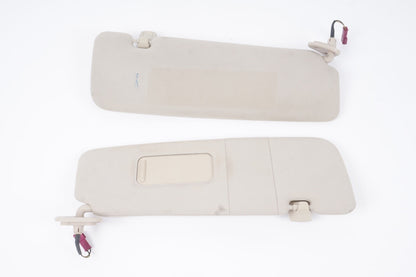 12-18 OEM BMW F06 F13 640 650 M6 Left Right Side Sun Visor Alcantara GRAY SET