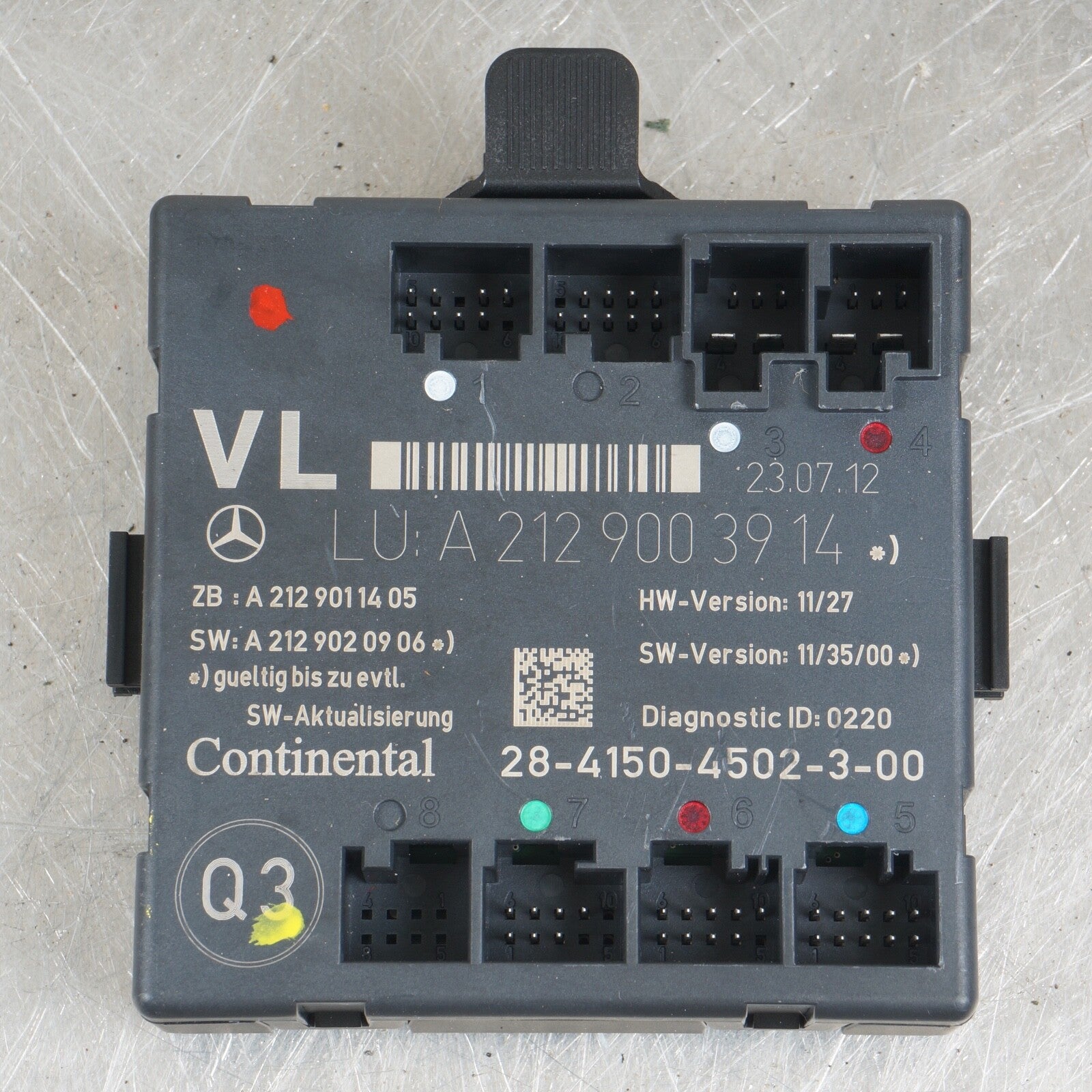 2008-2014 Fits Mercedes W204 C250 C350 Front Left Side Door Control Module Unit