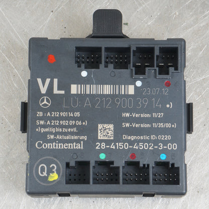 2008-2014 Fits Mercedes W204 C250 C350 Front Left Side Door Control Module Unit