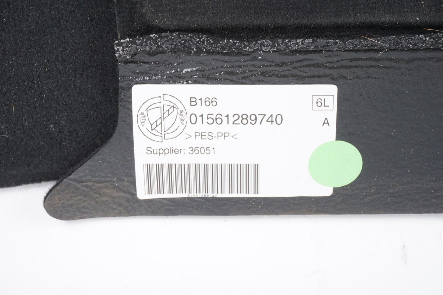 2017 - 2019 ALFA ROMEO GIULIA REAR TRUNK CARGO AREA SPARE TIRE COVER 01561289740