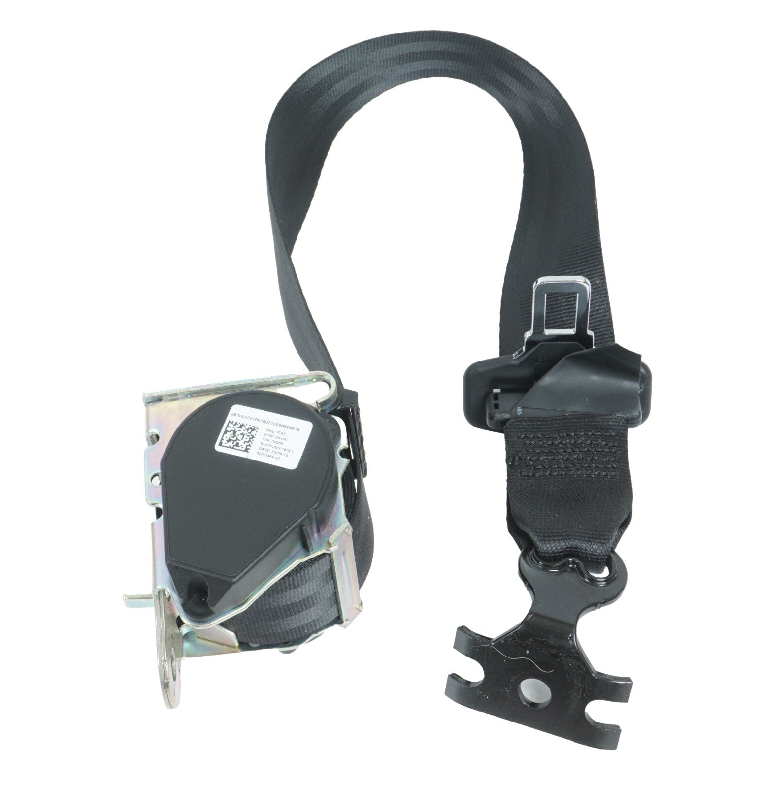 2014 - 2017 MASERATI QUATTROPORTE REAR CENTER SEAT BELT RETRACTOR 6700125100 OEM