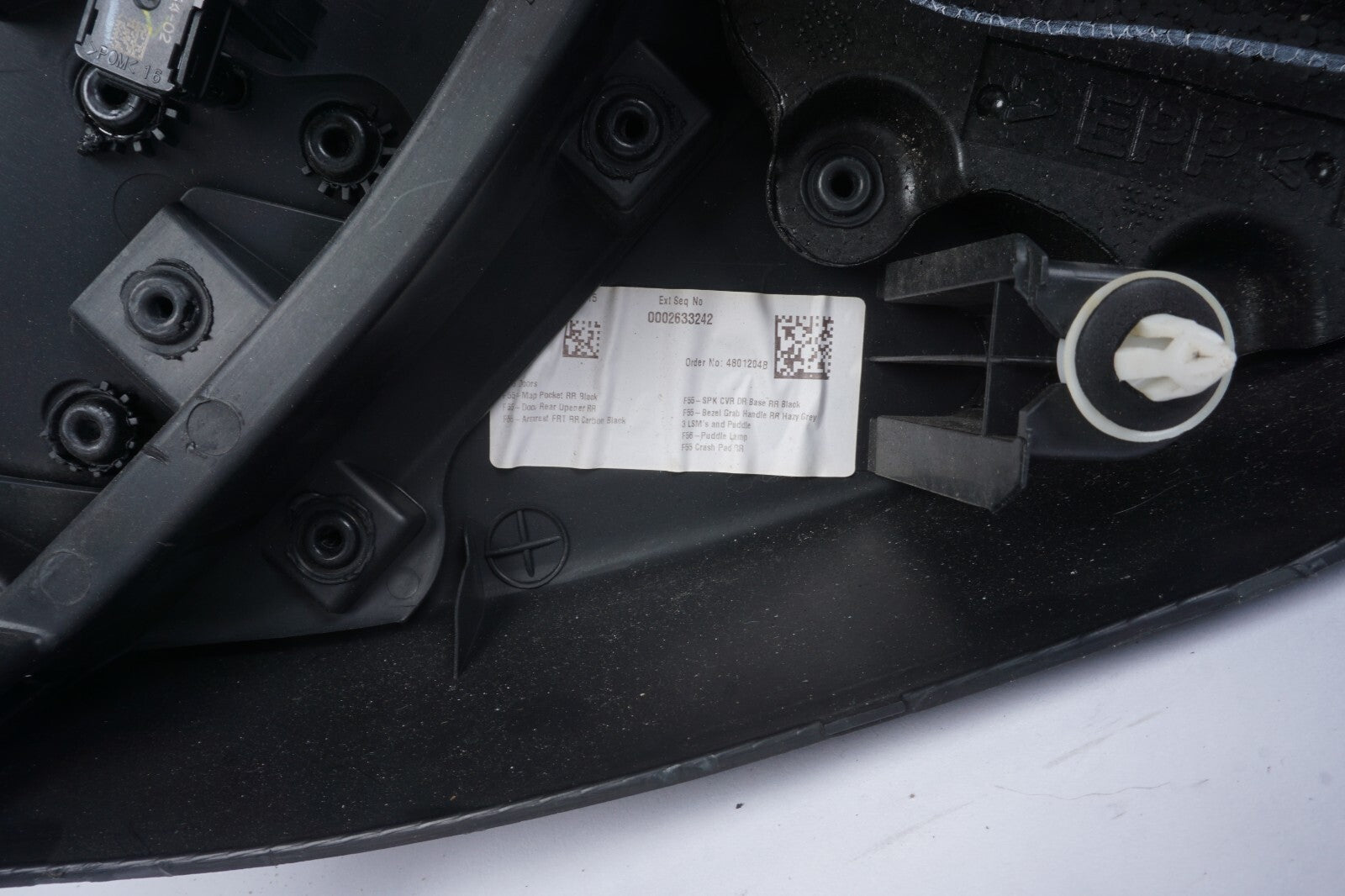 2015-2021 Mini Cooper 4 Door Rear Right Passenger Side Door Panel Trim OEM