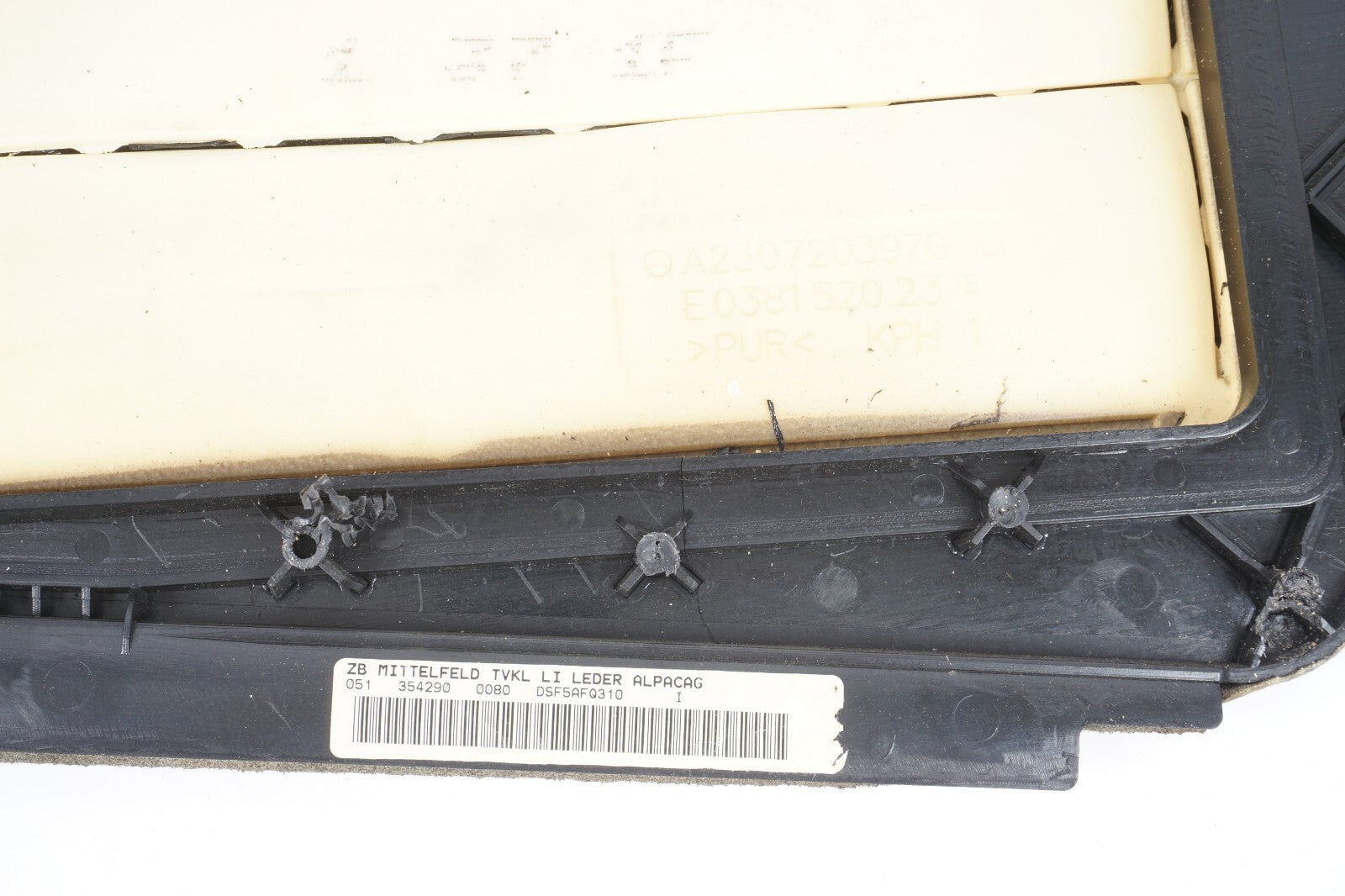 03-08 Mercedes R230 SL500 SL55 AMG DOOR PANEL CARD TRIM LEFT & RIGHT OEM