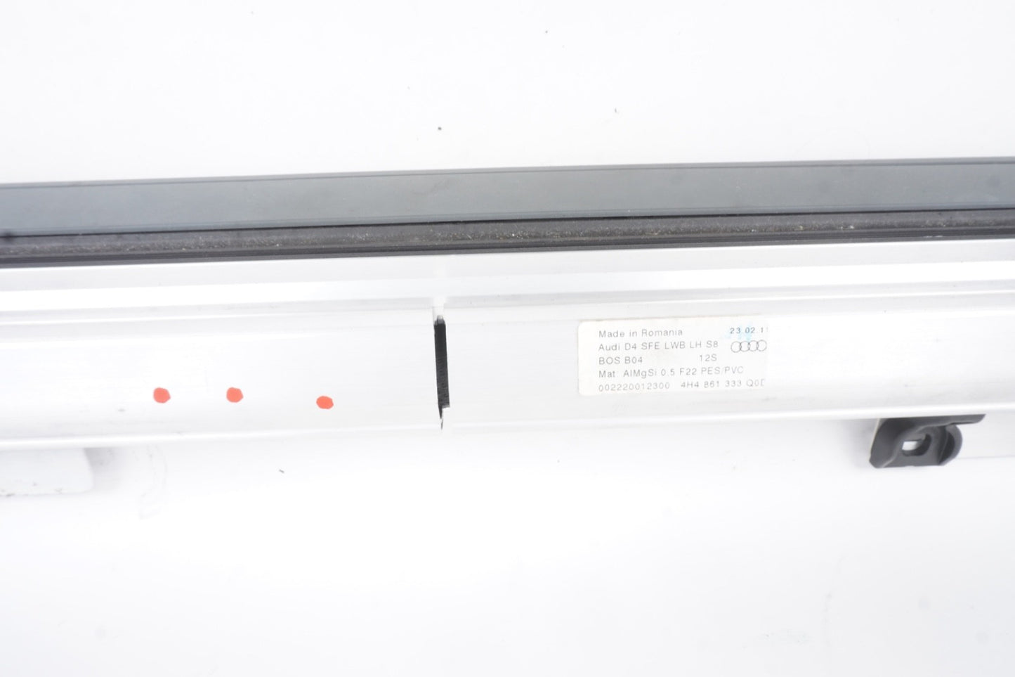 2011 - 2017 Audi D4 A8 A8L Rear Left Window Door Panel Sun Shade Blind