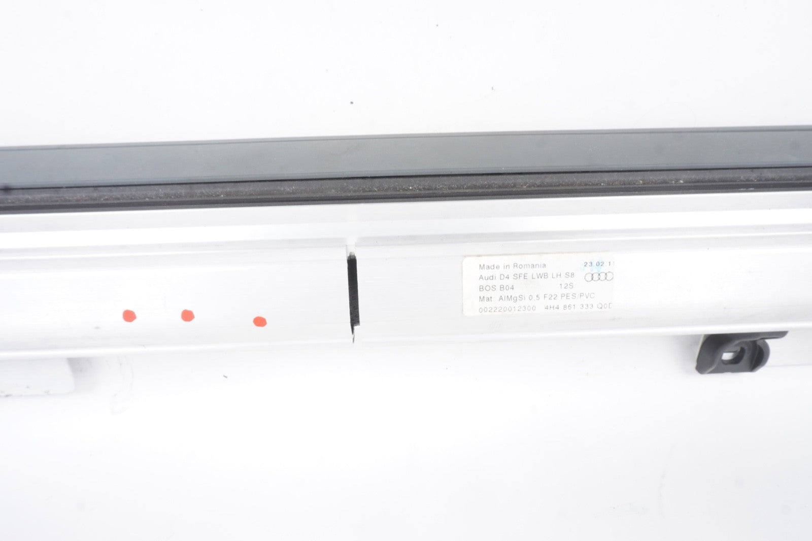 2011 - 2017 Audi D4 A8 A8L Rear Left Window Door Panel Sun Shade Blind