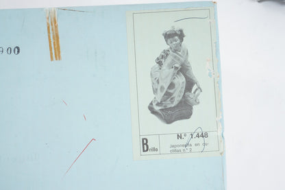 Lladro Asian Woman w/ Flower Basket