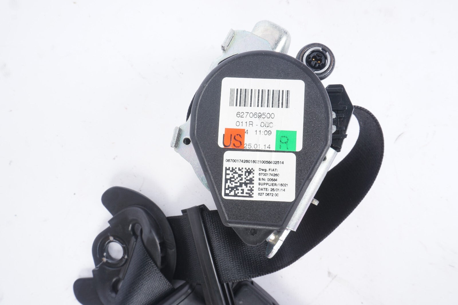 2014-2020 Maserati Ghibli Front Right Passenger Seat Belt Retractor  OEM