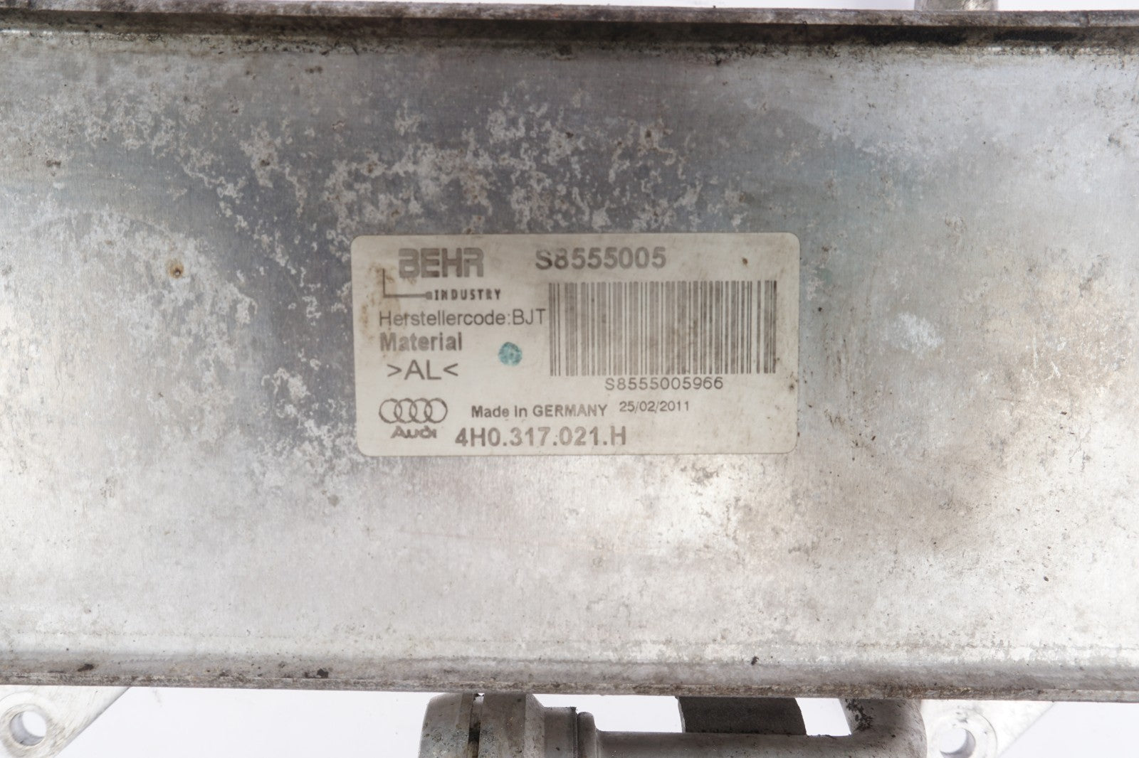2012 - 2015 Audi A6 A7 Automatic Transmission Oil Cooler OEM