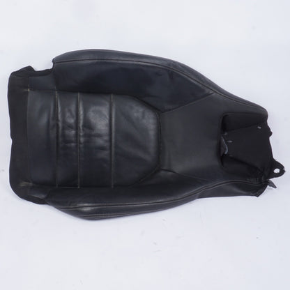 2010-14 MERCEDES E350 W212 COUPE FRONT LEFT DRIVER UPPER SEAT COVER BLACK