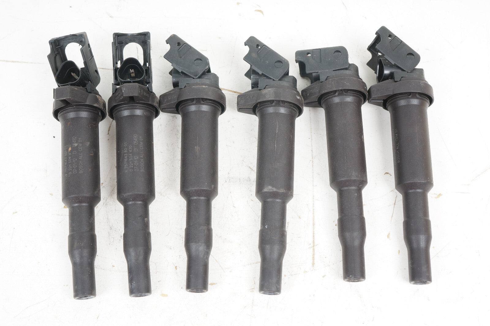 2007-2013 BMW 328I E90 E92 E93 IGNITION COIL 7571643 SET OF 6 OEM