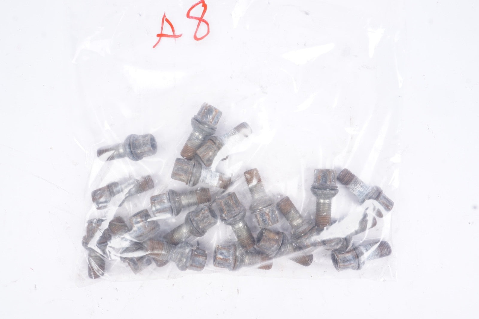 2004 - 2010 Audi A8 A8l D3 Wheel Standard Flange Nut Bolts Lug Set Of 20 Oem