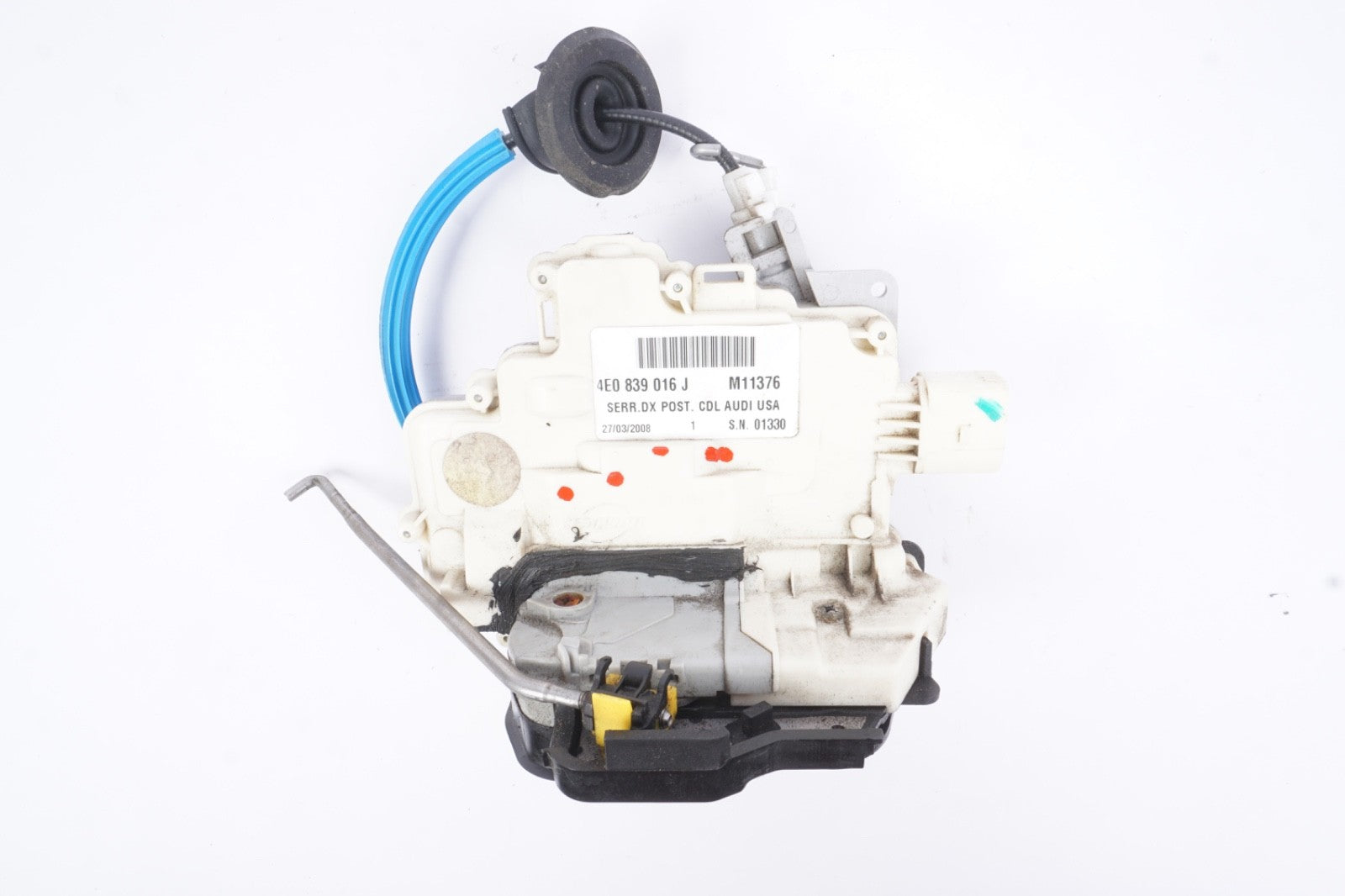 2004 - 2010 AUDI A8 4.2 QUATTRO REAR RIGHT DOOR LOCK LATCH ACTUATOR OEM