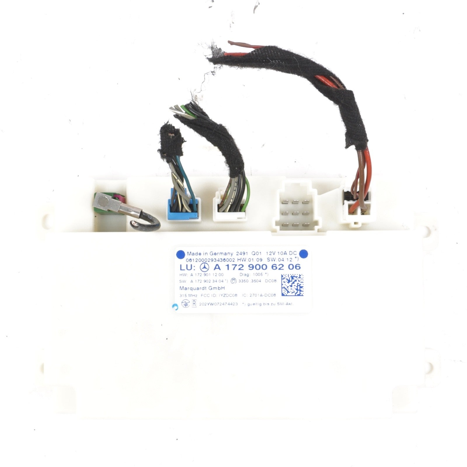 2010 - 2015 Mercedes W204 C250 C300 E350 Keyless Entry Control Module Unit OEM