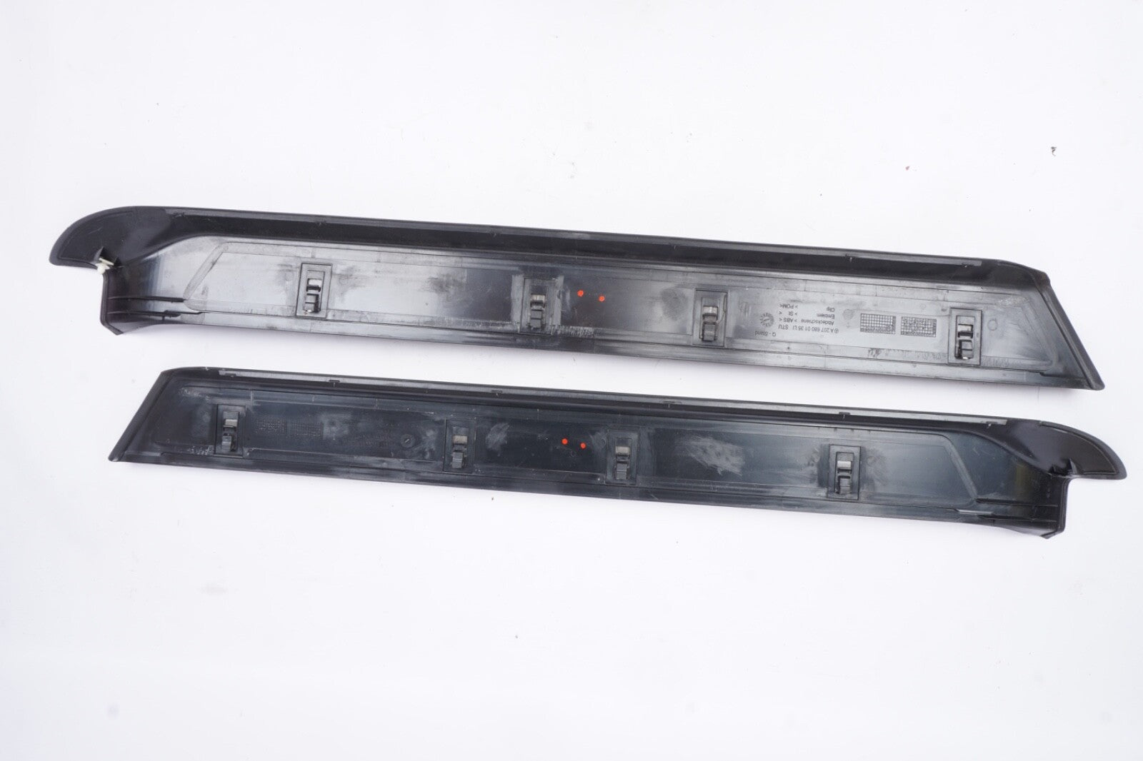 2011 - 2014 Mercedes W207 E350 Coupe Door Step Sill Left and Right Side Set OEM