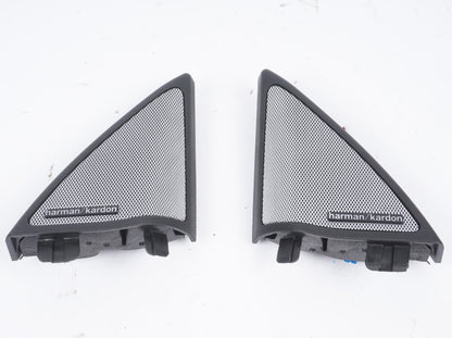 2013 2014 MERCEDES E350 COUPE LEFT & RIGHT DOOR SPEAKER TWEETER TRIM HARMAN