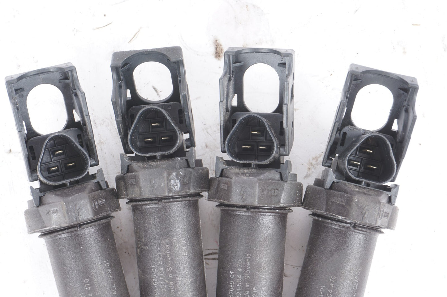 2011-2016 BMW 550i xDrive F10 Ignition Coil Set Of 4 OEM