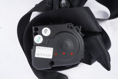 07-13 Mercedes W221 S550 S400 S450 Seat Belt Rear Left Driver Side Black OEM