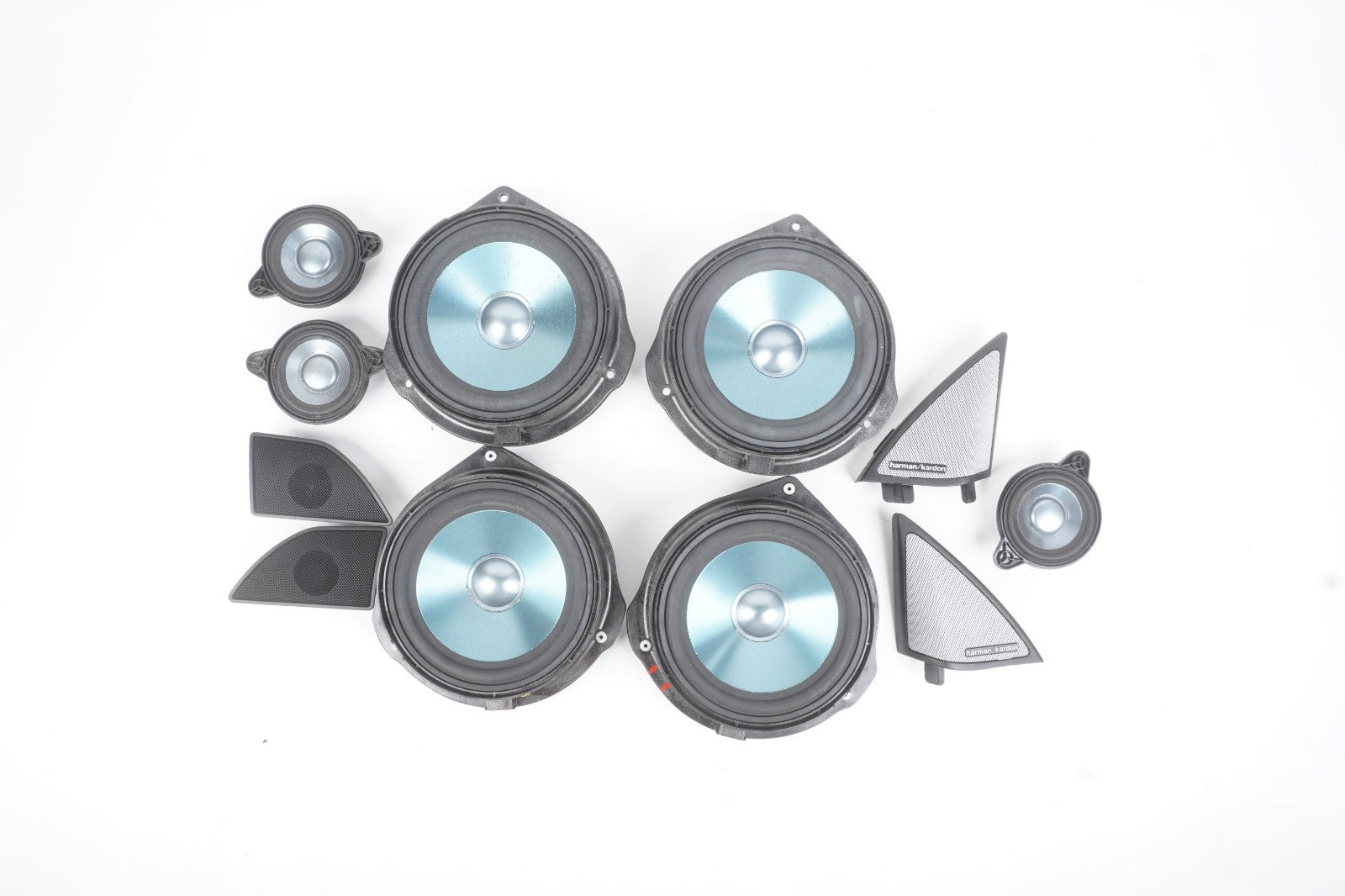 11-17 Mercedes W207 E550 E350 Convertible Audio Speaker Tweeter SET of 11 OEM