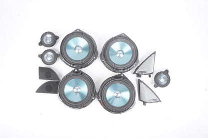 11-17 Mercedes W207 E550 E350 Convertible Audio Speaker Tweeter SET of 11 OEM