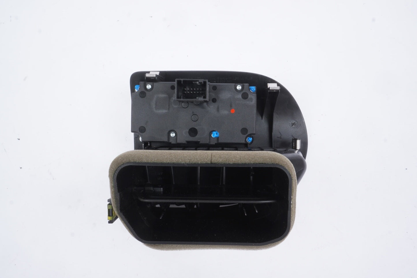 BMW E63 650i 04-10 Left Driver Dash Air AC Vent w/Headlight Switch 64226924281