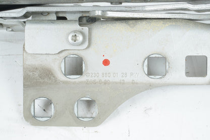 03 - 08 Mercedes R230 SL500 Hood Hinge Support Bracket Left & Right OEM