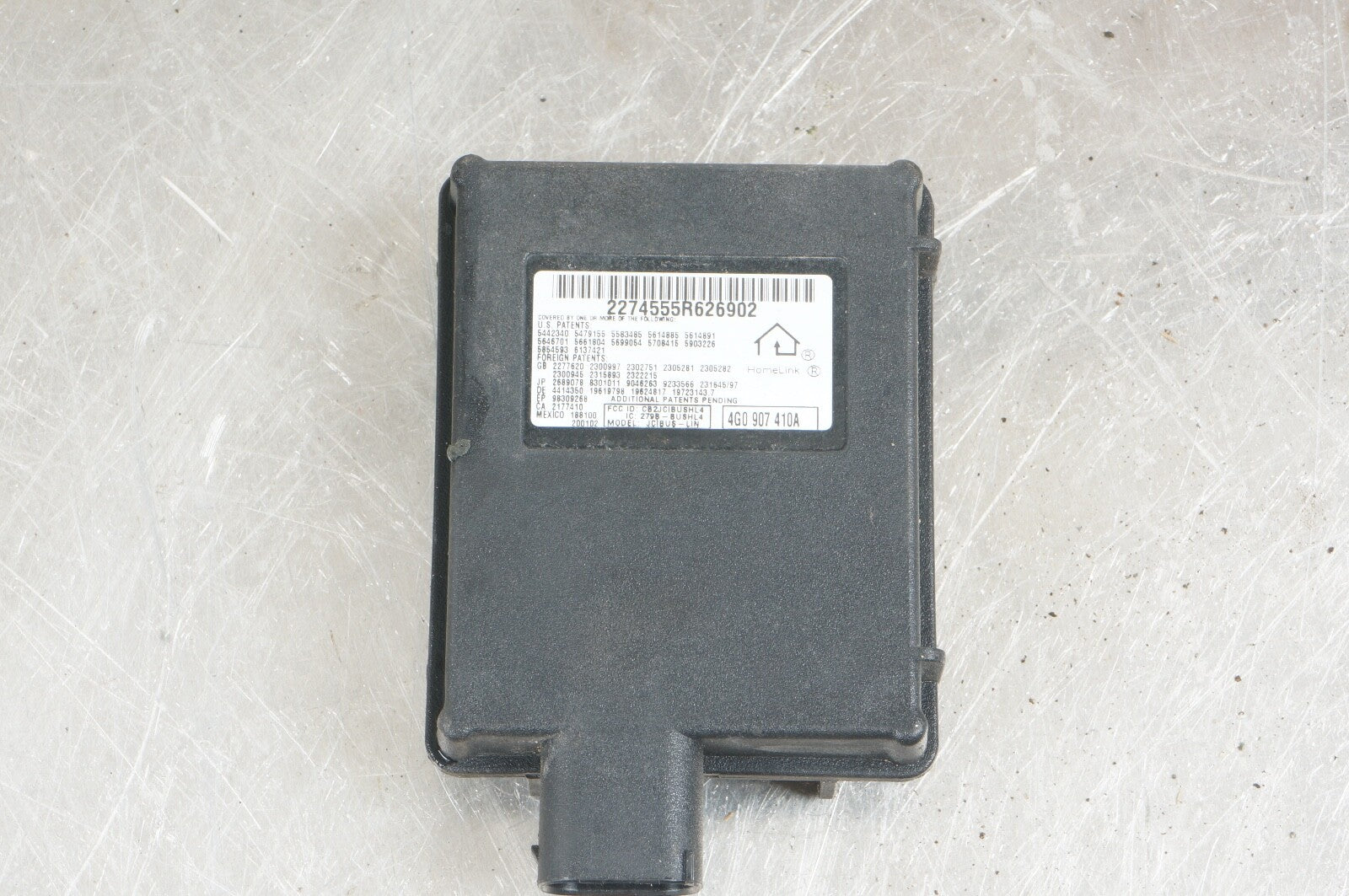 AUDI A5 S5 A6 S6 A7 S7 A8 S8 HOMELINK GARAGE DOOR MODULE 4G0907410A OEM