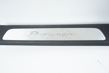10 - 16 PORSCHE PANAMERA FRONT RIGHT PASS SIDE DOOR SILL SCUFF PLATE TRIM OEM