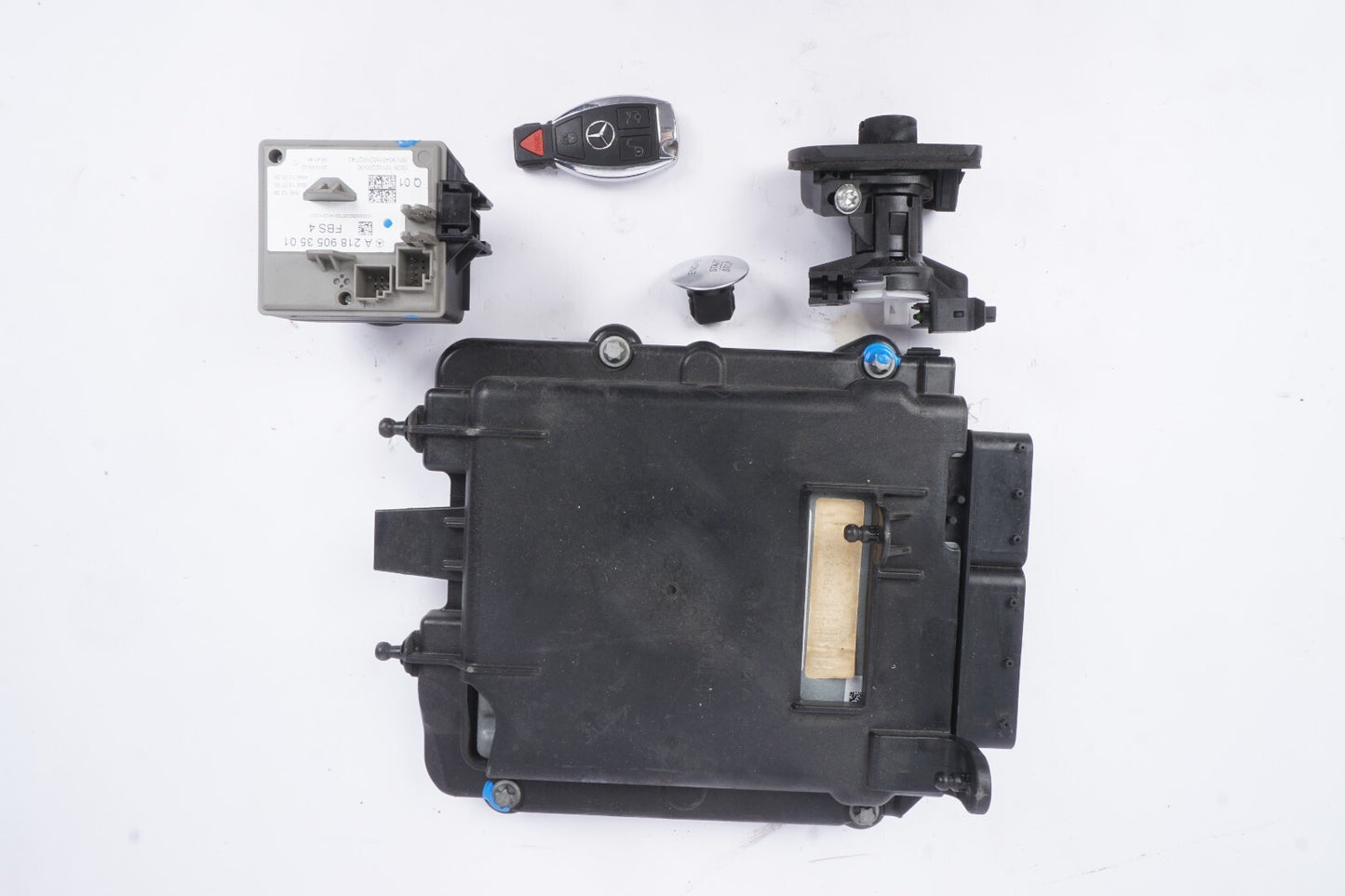 09-16 Mercedes Benz E-class E350 W212 3.5L Ecu Engine Computer Ignition Lock Set