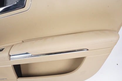 10-13 Mercedes W221 S550 S400 Front Right Side Interior Door Panel Beige OEM