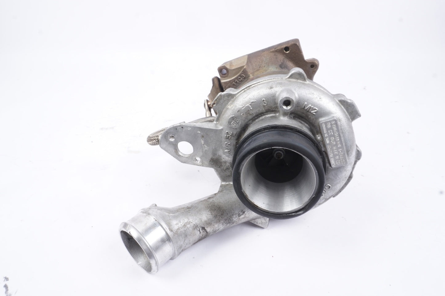 2014 - 2017 Mercedes W222 S550 E550 CL550 M278 Left Turbocharger Turbo Manifold