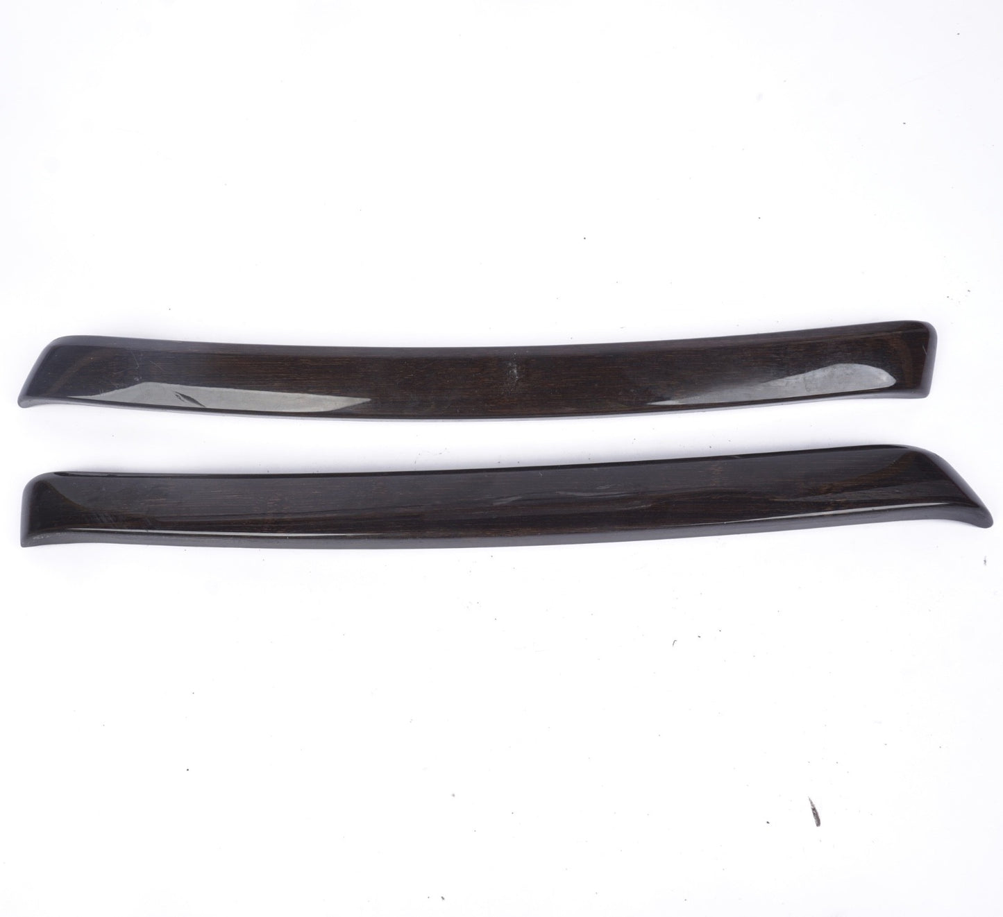 2007-2013 BMW E92 E93 Coupe Rear Left Right Side Grained Wood Trim Strip OEM