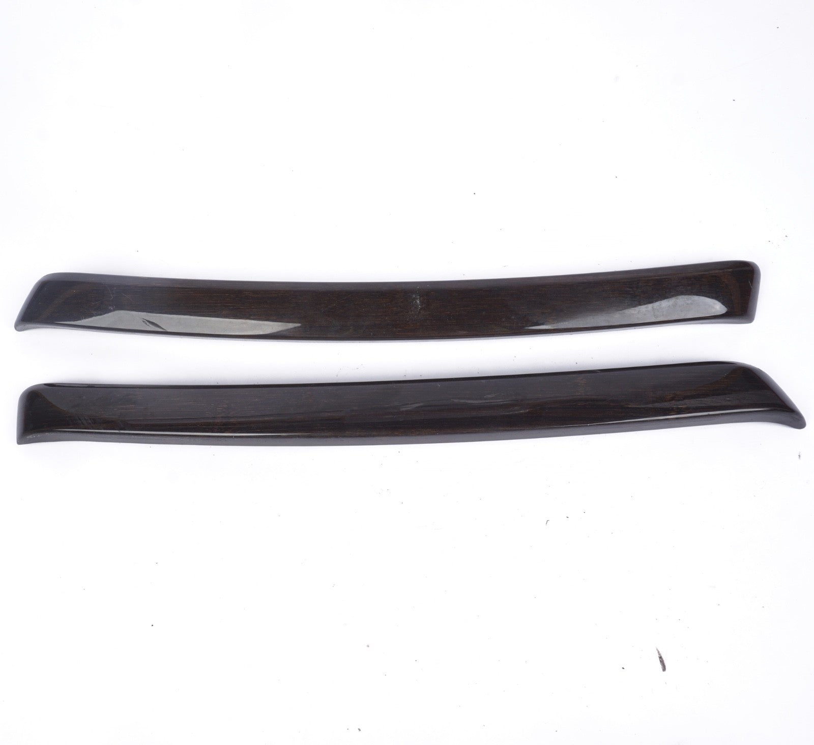 2007-2013 BMW E92 E93 Coupe Rear Left Right Side Grained Wood Trim Strip OEM