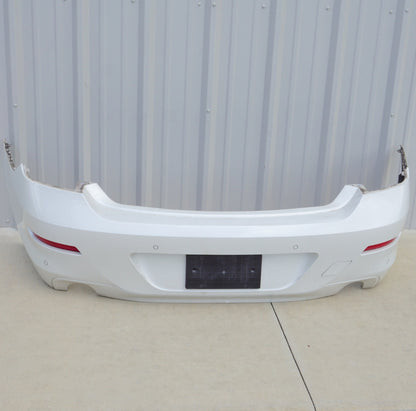 2012 - 2018 BMW 640i F06 REAR BUMPER COVER W/ PDC SENSORS OEM