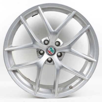 2018 - 2021 ALFA ROMEO STELVIO WHEEL RIM R20 20X8.5 ET31 5 Y SPOKE FACTORY EM