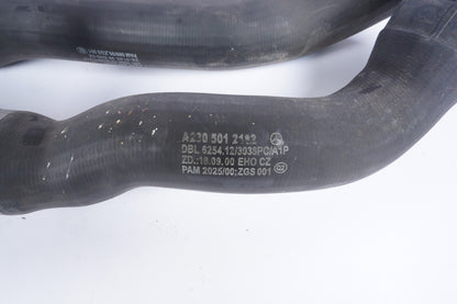 03-06 Mercedes R230 SL500 Upper Radiator Coolant Hose 2305010282 OEM Set