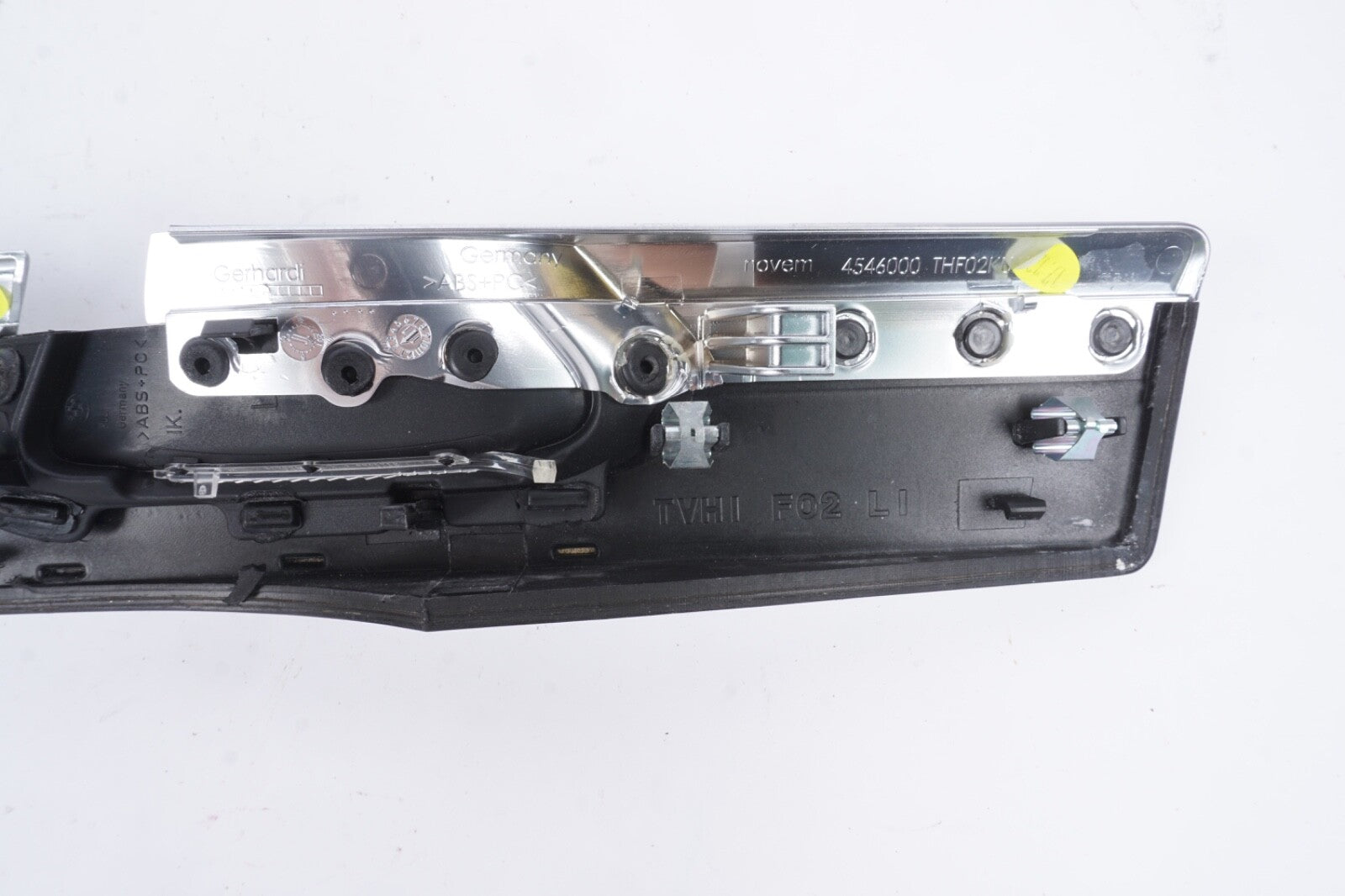09-15 BMW 740i 750Li Rear Left Driver Side Door Molding Trim Ash Oem