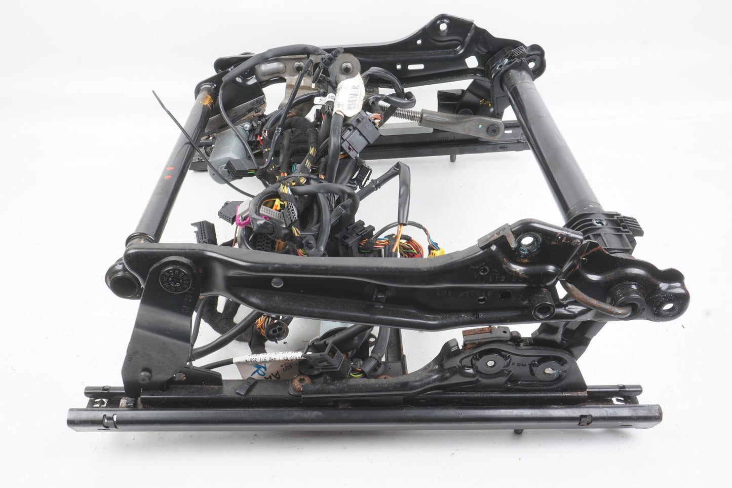 2011-2017 Audi A8 Front Right Passenger Seat Track Rail & Motors OEM