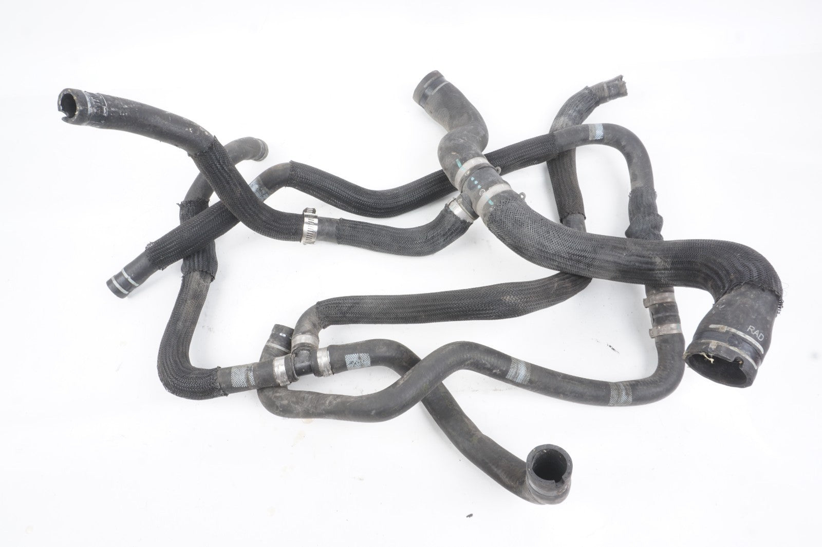 2014-2024 Maserati Ghibli 3.0L Radiator Water Coolant Hose Tube Pipe Set OEM