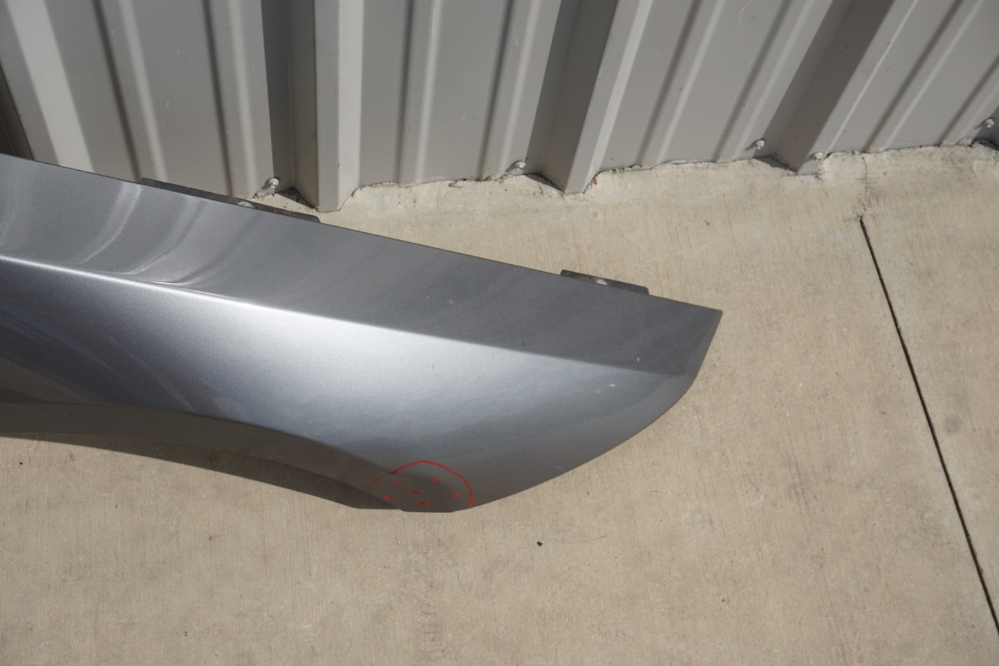 03-08 BMW E85 Z4 FRONT RIGHT FENDER SHELL COVER PANEL STERLING GRAY OEM
