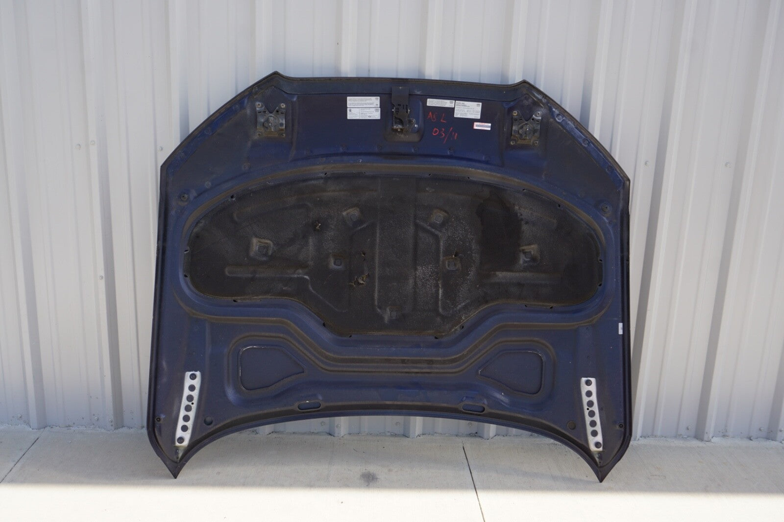 2011 - 2018 Audi A8 S8 Hood BLUE  OEM