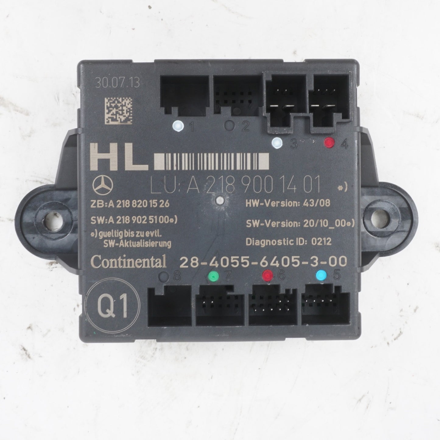 2008 - 2018 Mercedes C250 C300 Rear Left Door Control Module OEM
