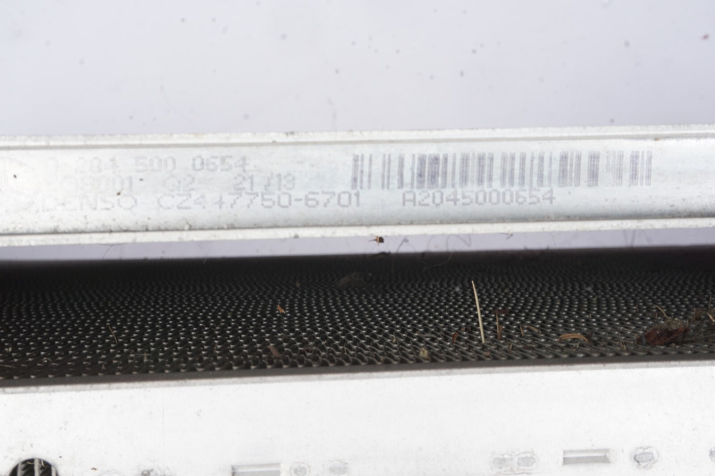 10-13 Mercedes W212 E350 Engine Coolant Radiator A C Condenser A2048305116 OEM