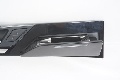 2011-2017 Audi D4 A8 A8L Rear Left Interior Door Handle w/ Trim Panel OEM