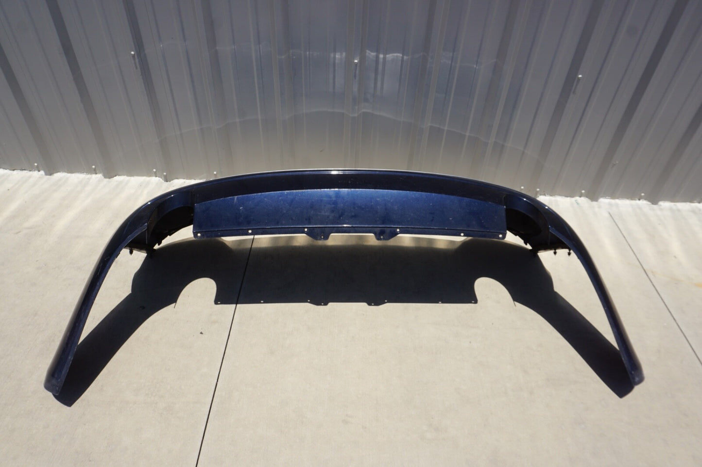 2011 - 2014 Audi A8 A8L Rear Bumper Cover Panel Blue