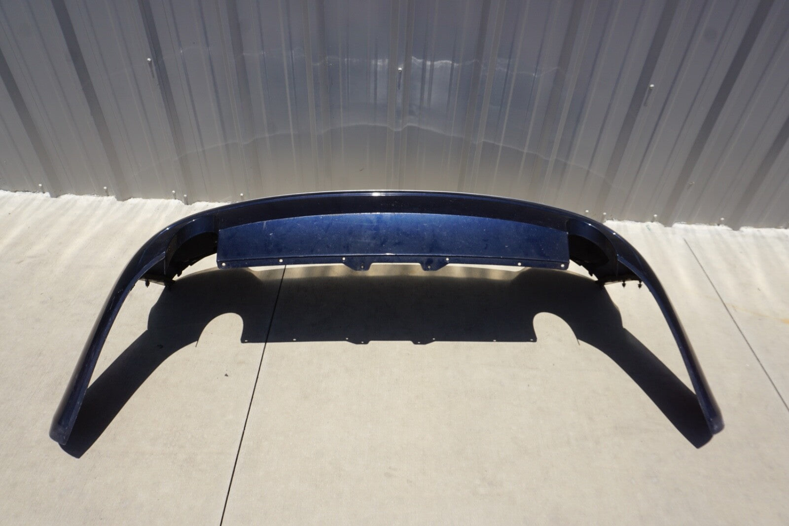 2011 - 2014 Audi A8 A8L Rear Bumper Cover Panel Blue
