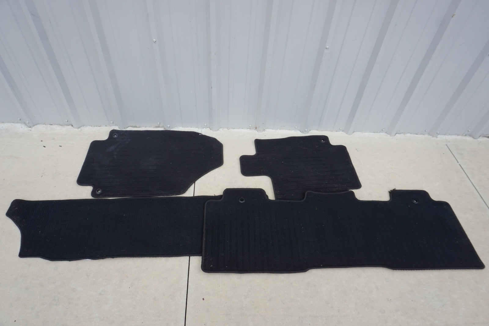 2018-24 Honda Odyssey Genuine OEM Black Carpet Floor Mats Set of 4
